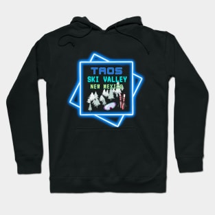 Taos, New Mexico U.S.A.  Gift Ideas For The Ski Enthusiast. Hoodie